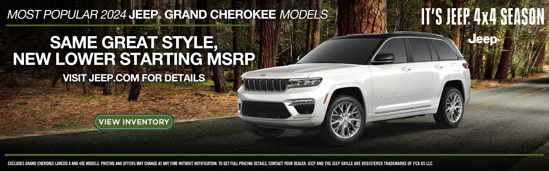 24 Jeep Grand Cherokee Offer