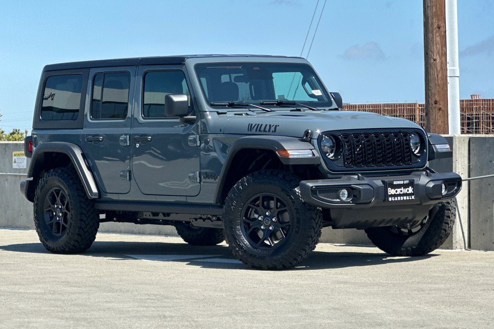2026 Jeep Wrangler — side profile view