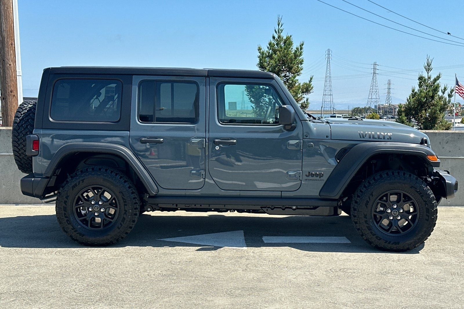 2026 Jeep Wrangler — rear three-quarter view