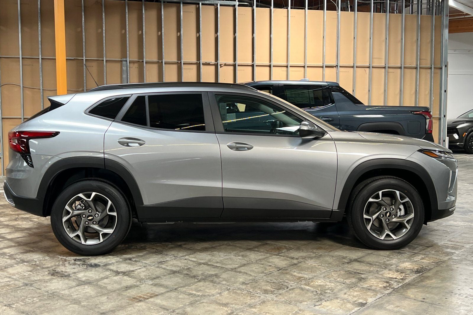 2025 Chevrolet Trax — rear three-quarter view
